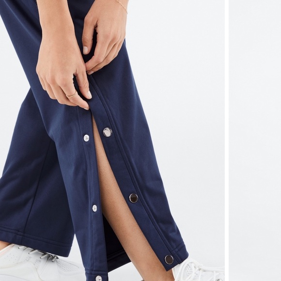 Fabletics Blue Maxi Skirt with Slit and Tie Front for Casual Wear - Picture 3 of 10